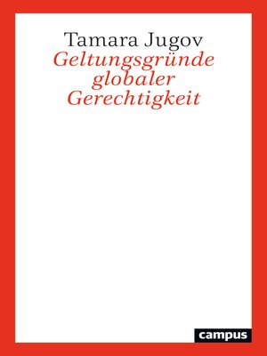 cover image of Geltungsgründe globaler Gerechtigkeit